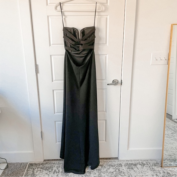 LA FEMME 27035 DRESS Strapless Maxi Gown - Picture 5 of 8